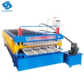Double Layer Roll Forming Machine for Trapezoidal Sheet and Corrugated Sheet